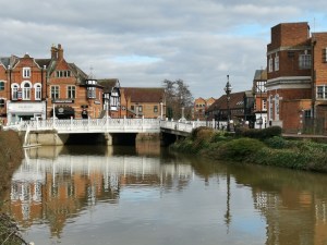 River Medway in Tonbridge