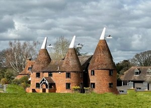 Oast houses near Tonbridge