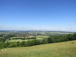 View over Wye, Kent