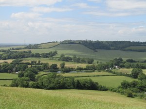 View near Stowting in Kent
